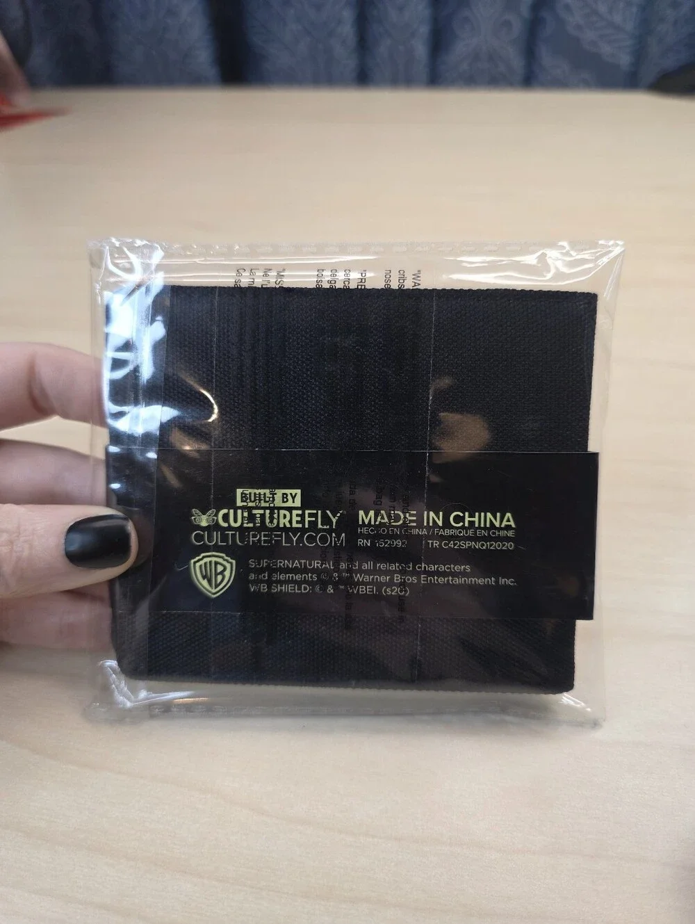 Supernatural Humor Wallet Featuring “Driver Picks The Music” NWT